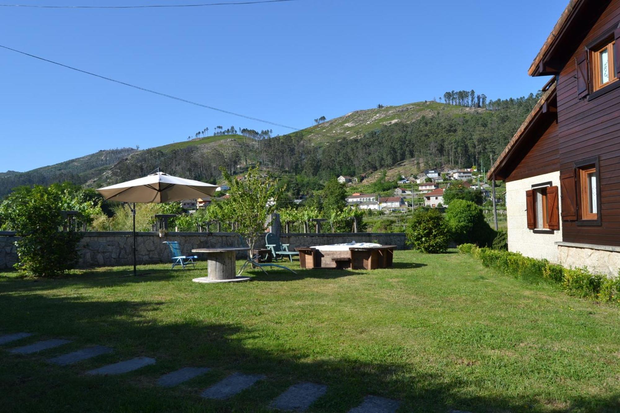 Villa Laura Salceda de Caselas Exterior foto